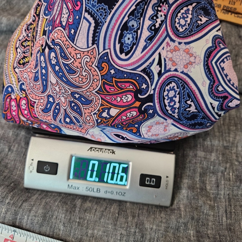 MSK Women's Paisley High Low Sleeveless Boho Flowy Romper Sz M NWT - Picture 13 of 13